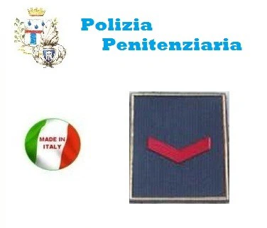 Grado Velcrato Quadrata Polizia Penitenziaria - AGENTE SCELTO