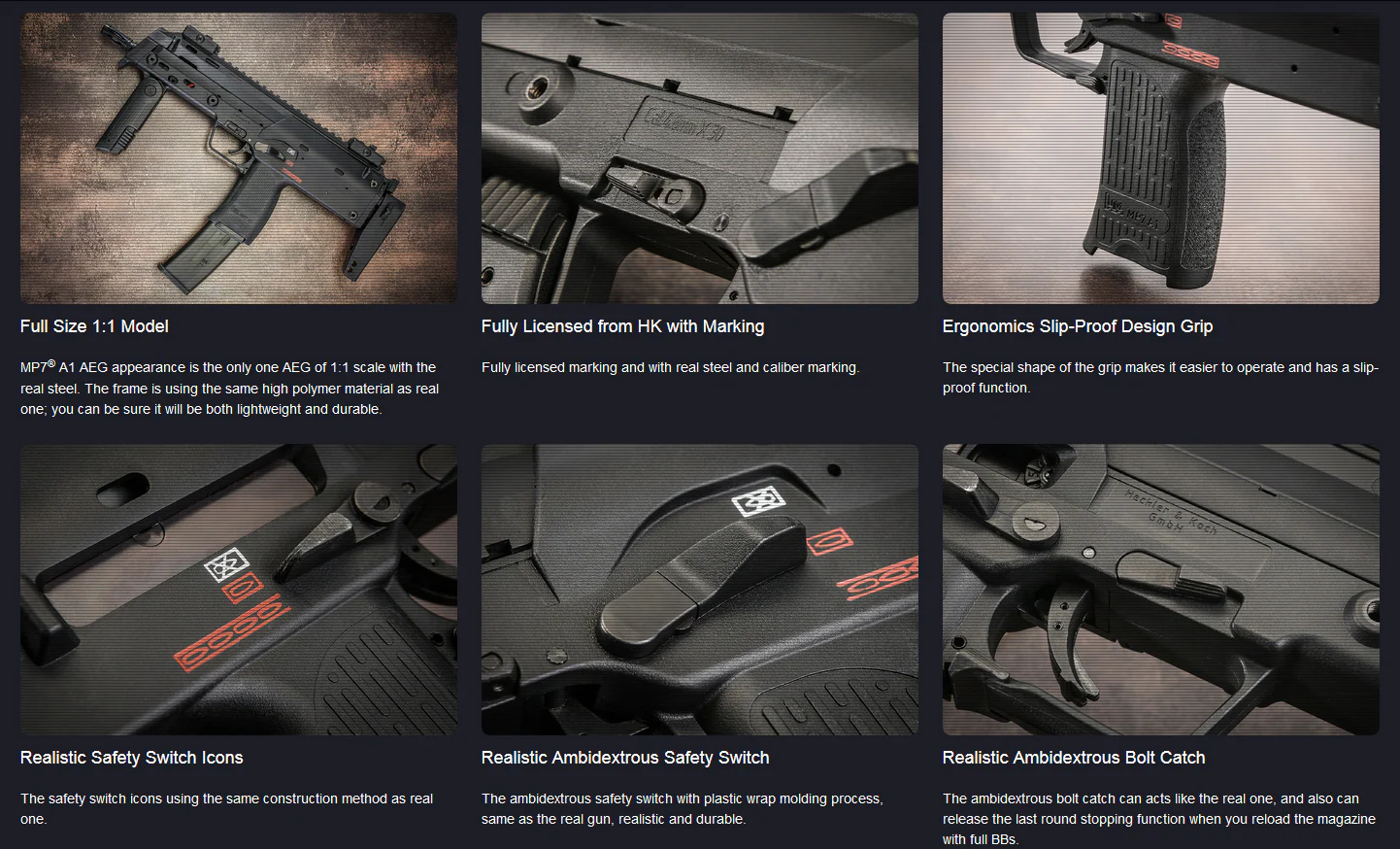 Heckler & Koch MP7A1 - AEG (gen.2) - Image 8
