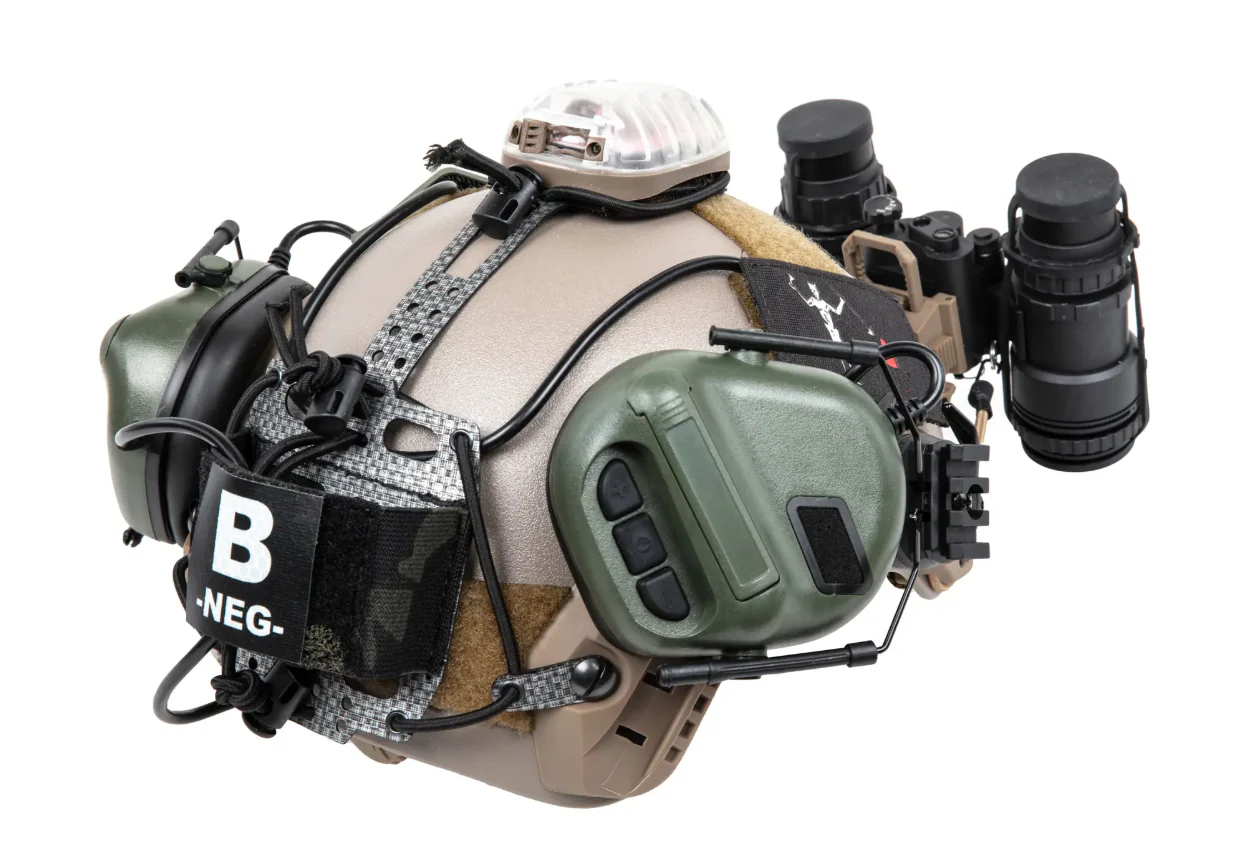 NVG battery pouch for Wosport Bridge type helmet Lightweight - Ranger Green - Image 4