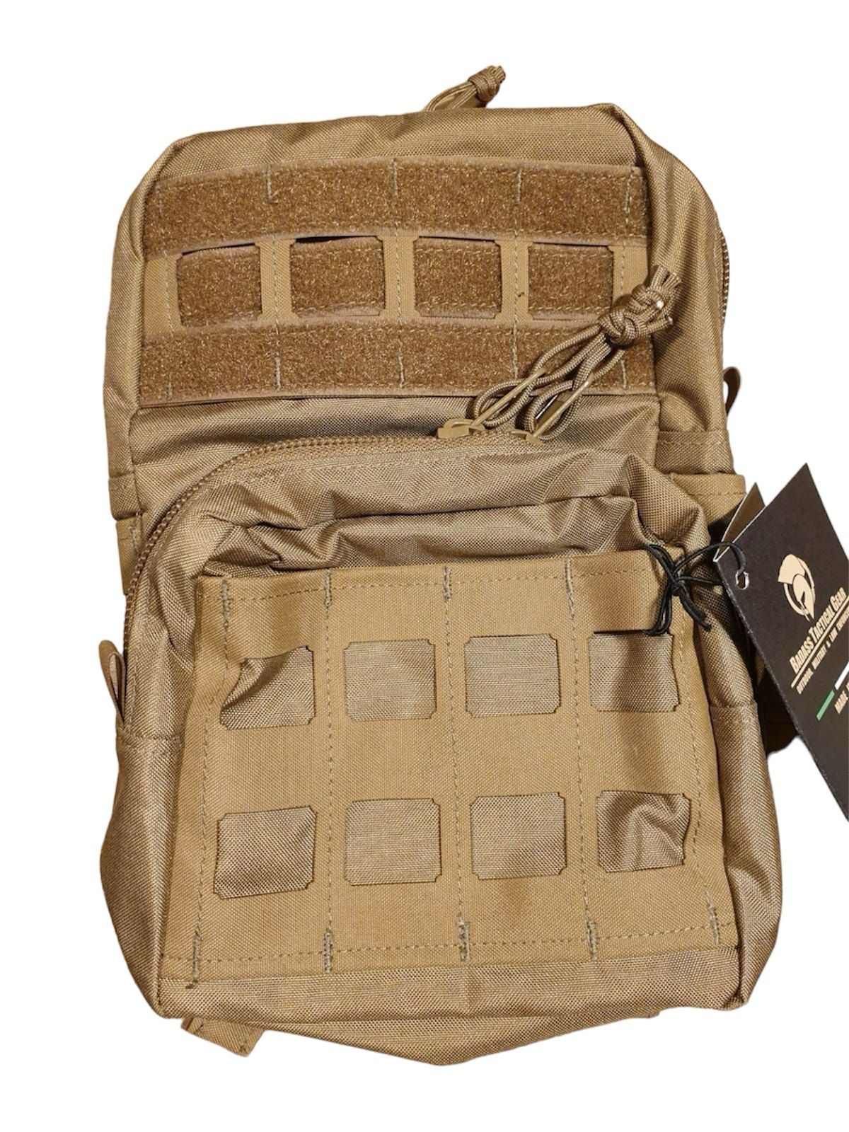 MABP - Mini Assault Back Pack Laser Cut - Coyote Brown - Image 2