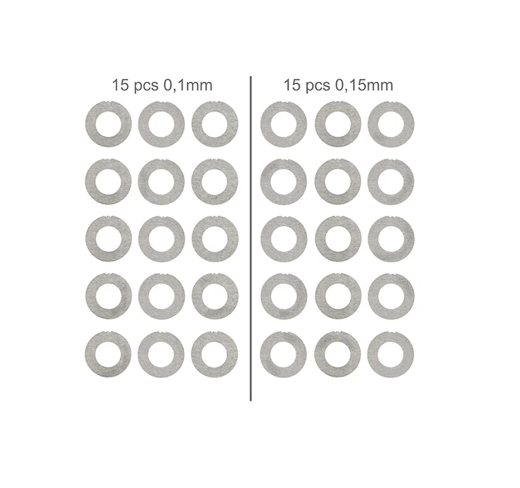 Metal Gear Spacer 0.1mm & 0.15mm [SLONG AIRSOFT]