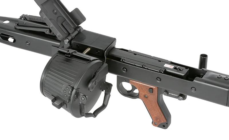 MG42 Full Metal AEG Machine Gun Replica - Real Wood [AGM] - Image 5