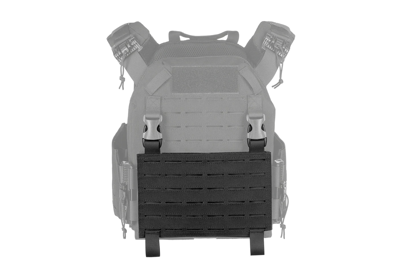 Molle Panel for Reaper QRB Plate Carrier - Black - Invader Gear - Image 3