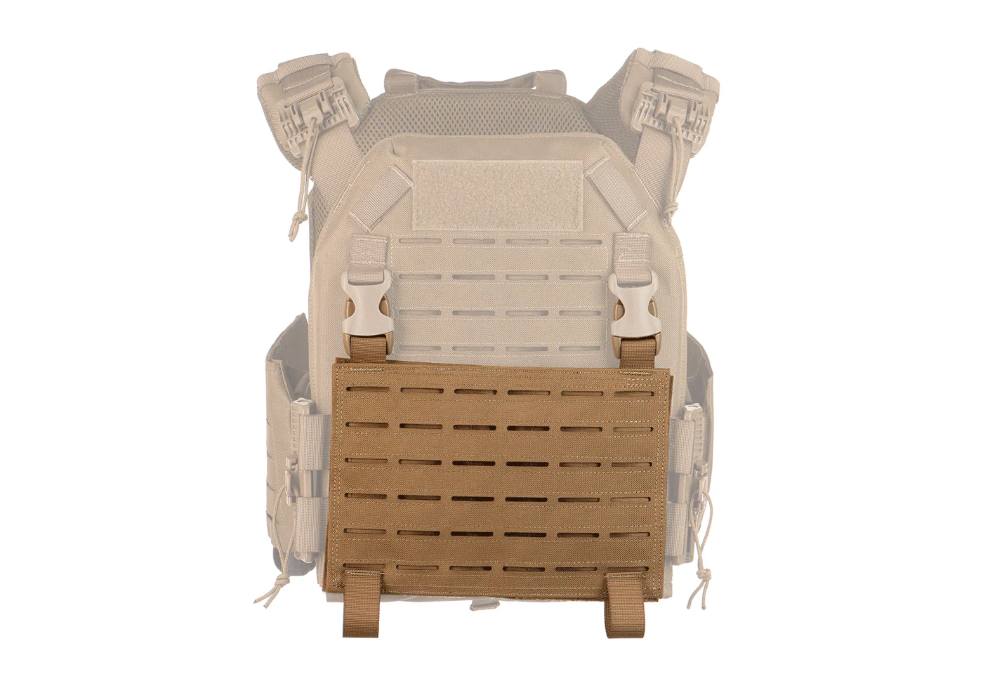 Molle Panel for Reaper QRB Plate Carrier - Coyote - Invader Gear - Image 3
