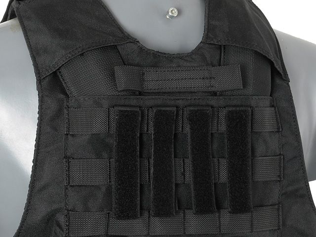 Molle Strips for ID Patches - Black - Image 4