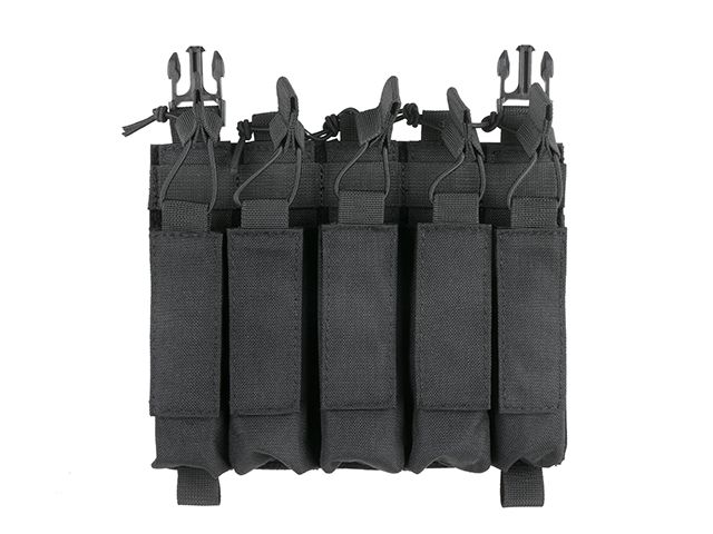 MP5/SMG Hybrid Mag Pouch - Black - Image 3