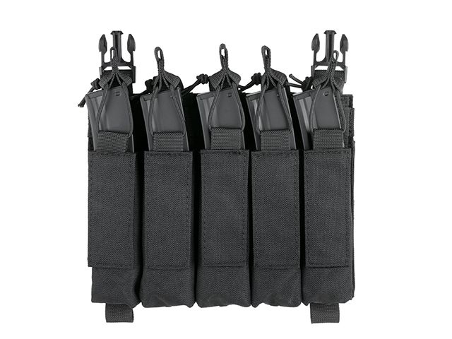 MP5/SMG Hybrid Mag Pouch - Black - Image 4
