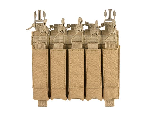 8Fields - MP5/SMG Hybrid Mag Pouch - Tan - Image 3