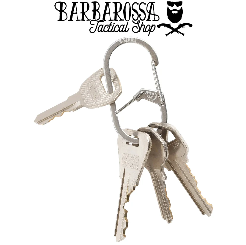 Nite Ize - G-Series 3 Dual Chamber Carabiner - Stainless - Image 2