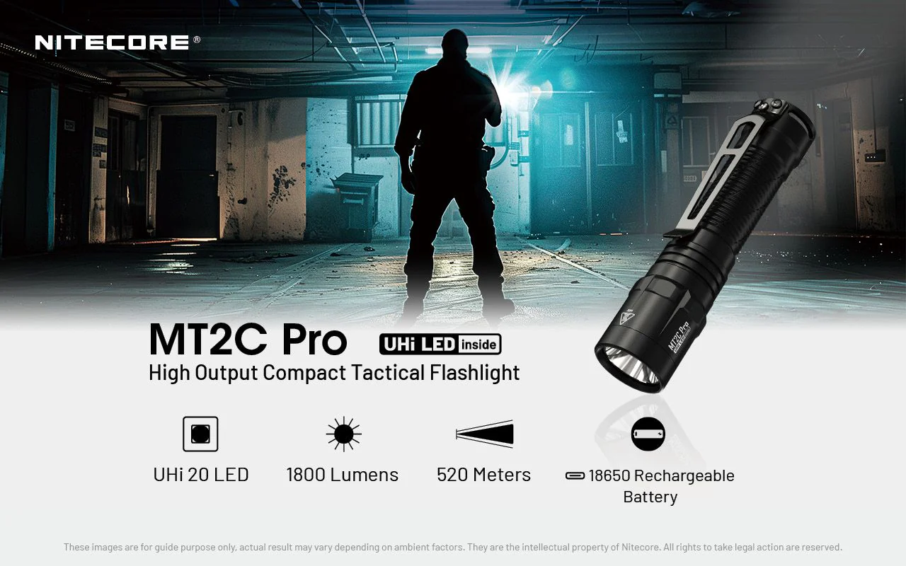 Nitecore - MT2C Pro - 1800 Lumens 520 Metri - Image 6