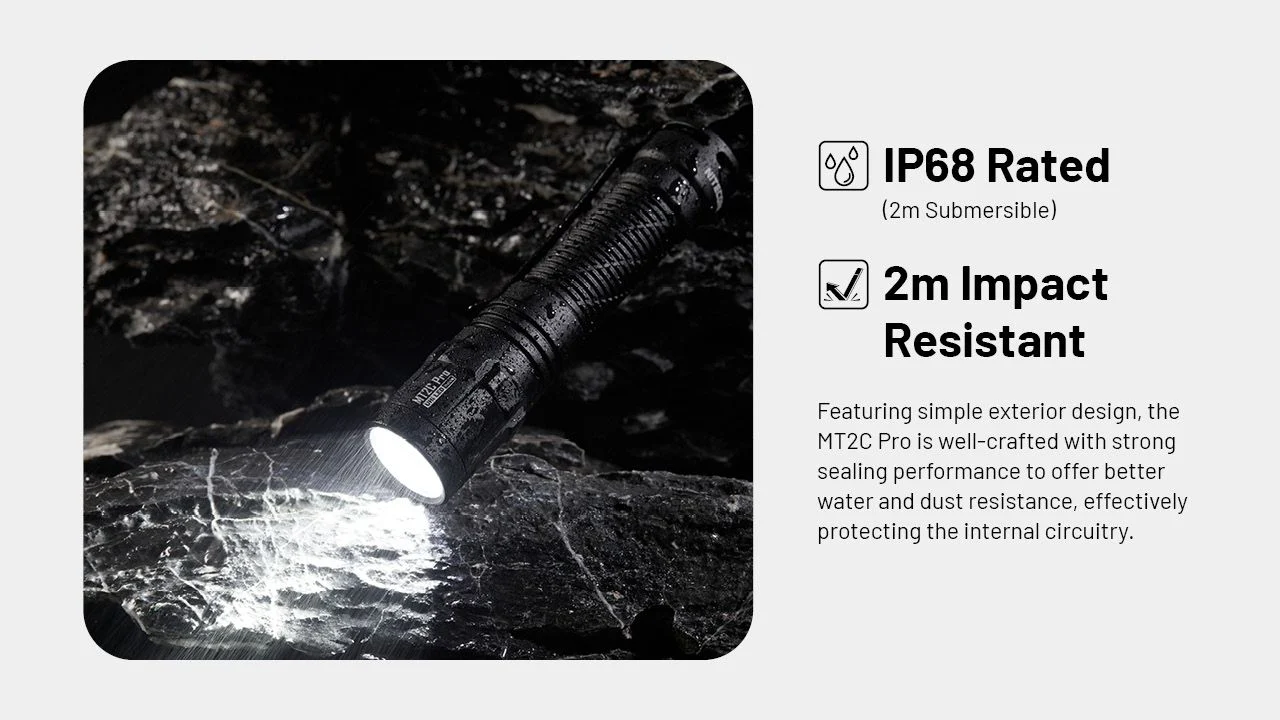Nitecore - MT2C Pro - 1800 Lumens 520 Metri - Image 8