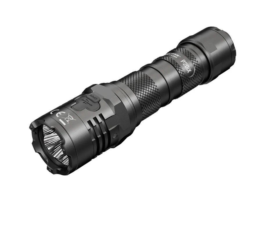 Nitecore - P20iX Torcia Tattica Ricaricabile USB-C - 4000 Lumens e 221 metri (Fine Serie)
