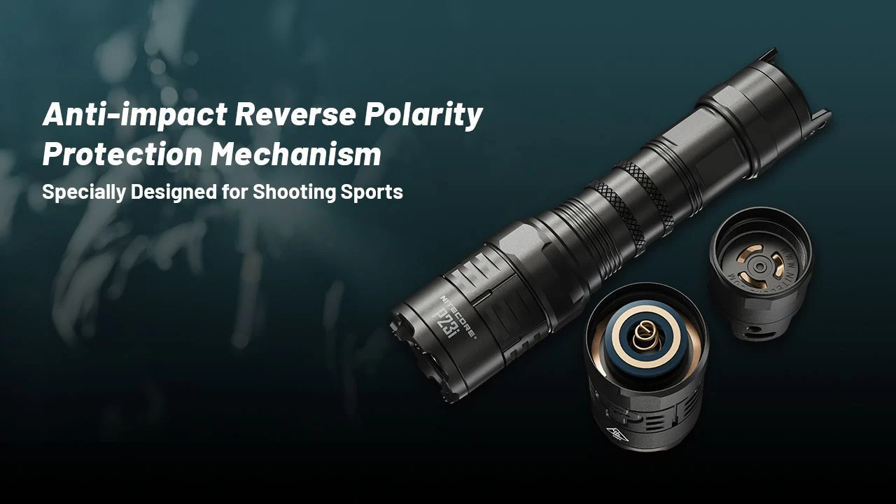 Nitecore - P23i Torcia Tattica Ricaricabile USB-C - 3000 Lumens - 470 Metri - Image 7