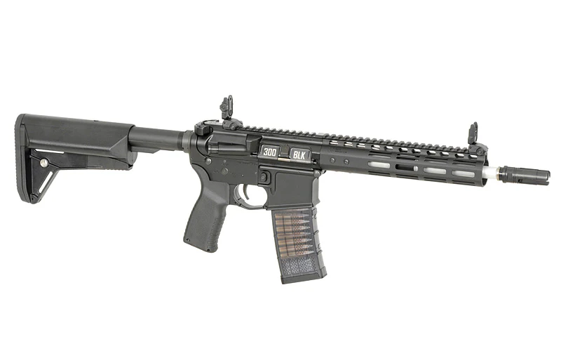 Noveske 10.5" Gen III Shorty 300BLK AEG Rifle Eshooter ETU - Black [EMG] - Image 3