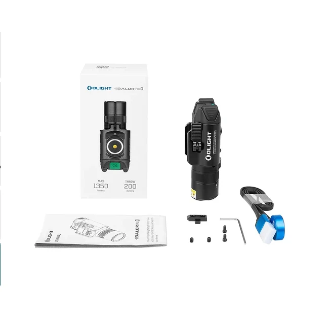 Olight - Baldr Pro R Rechargeable Tactical Light with Green Laser - Image 3