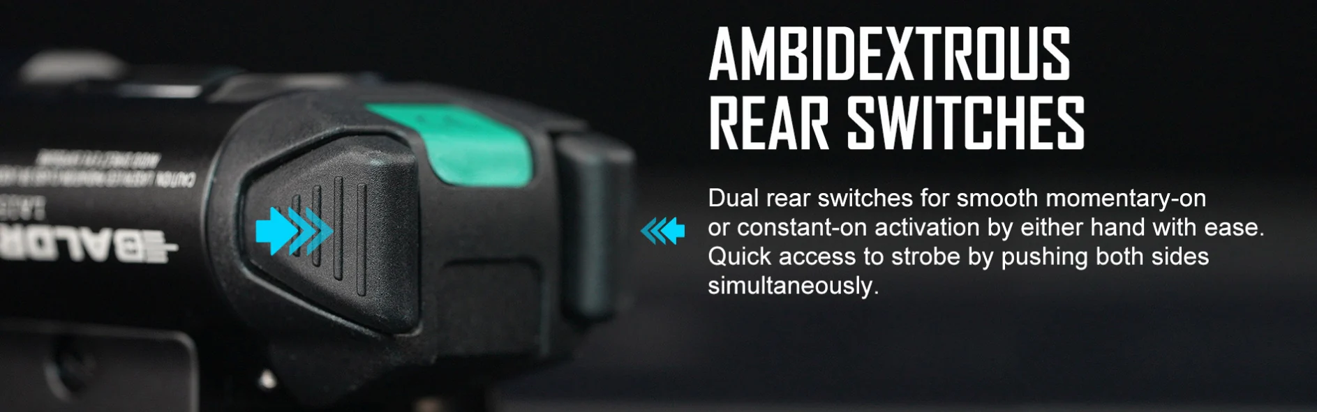 Olight - Baldr Pro R Rechargeable Tactical Light with Green Laser - Image 5