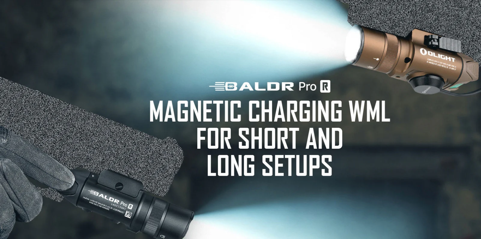 Olight - Baldr Pro R Rechargeable Tactical Light with Green Laser - Image 6