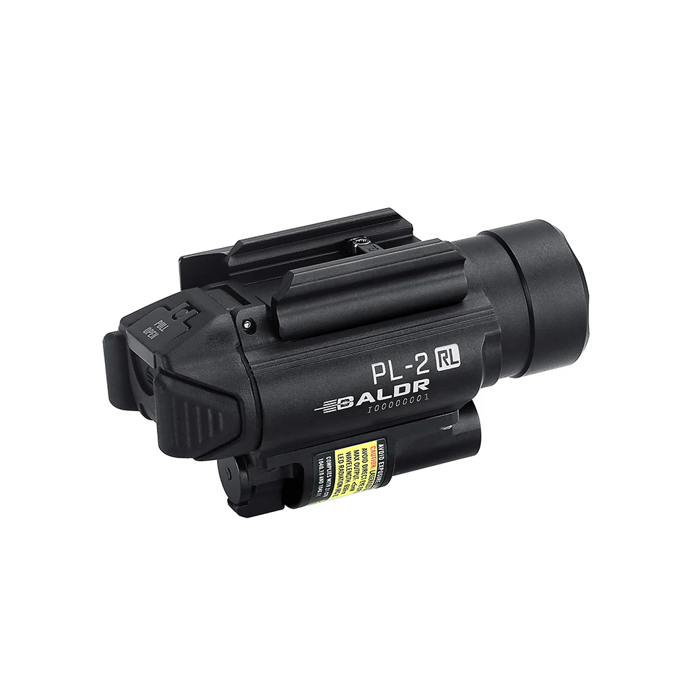 Olight - PL-2RL Baldr Tactical Light 1200Lumen - 235 Metri - Black - Image 3