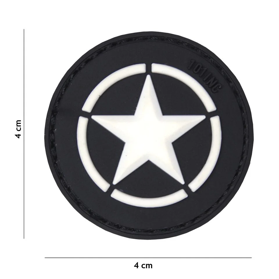 Patch Allied Star - Black