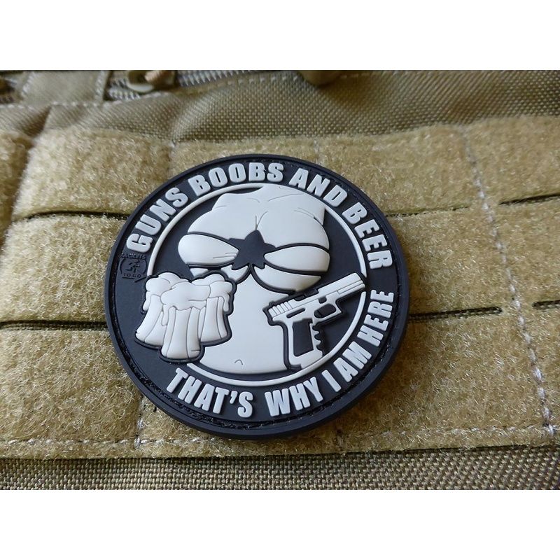 Patch Guns Boobs and Beer Rubber - Image 2