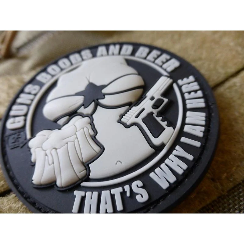 Patch Guns Boobs and Beer Rubber - Image 3