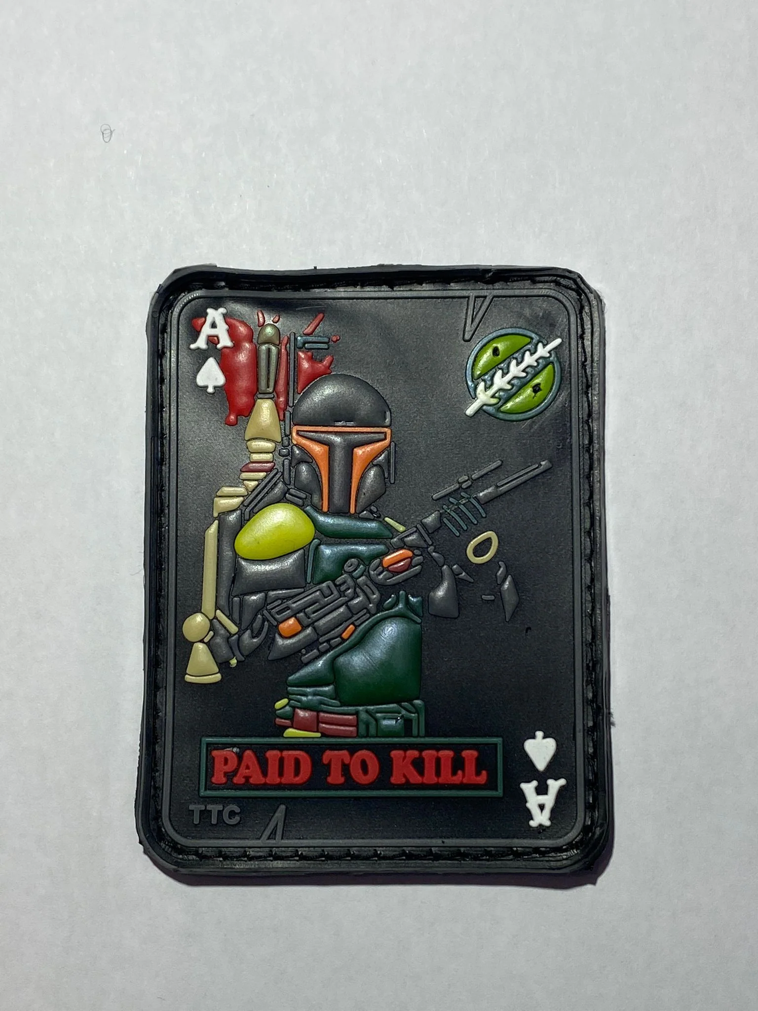 Patch Mandalorian Paid To Kill