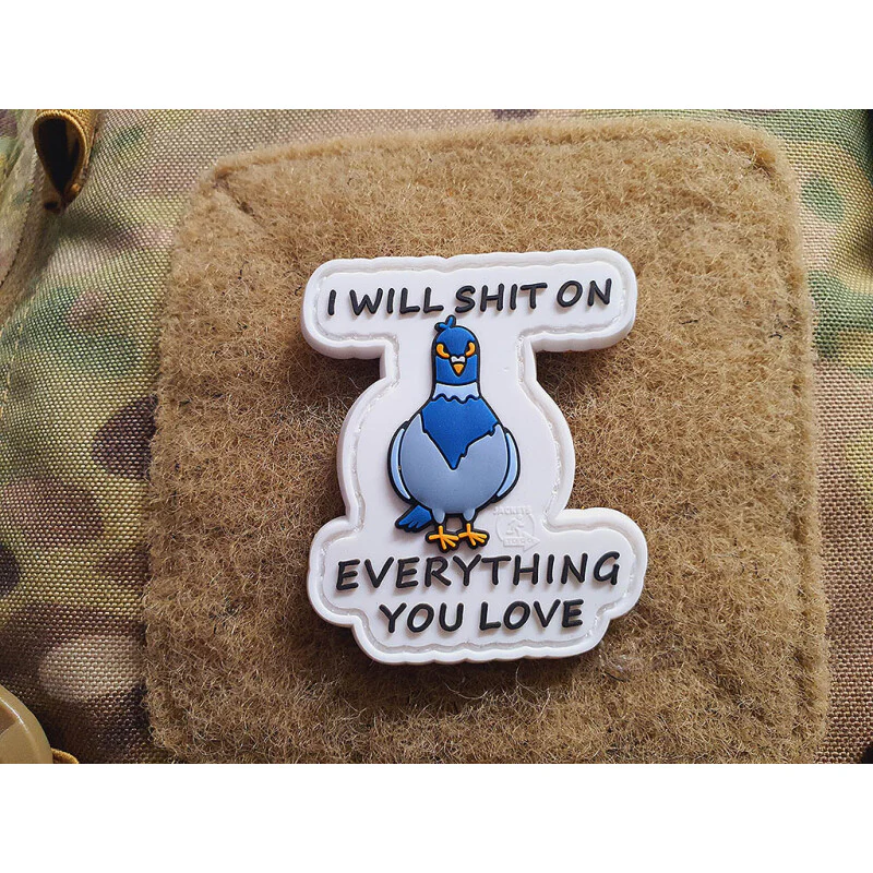 Patch Piccione "I Will Shit"