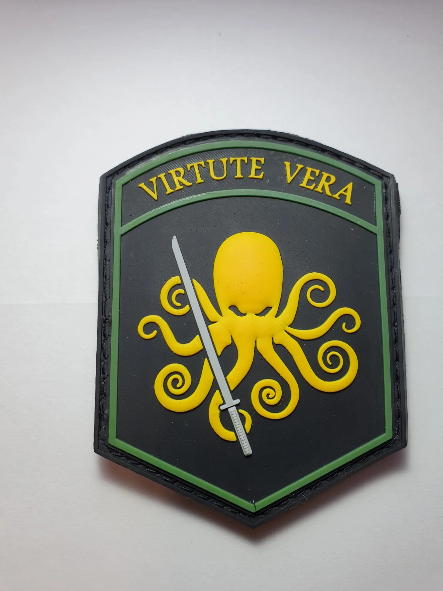 Patch Polipo Giallo Virtute Vera