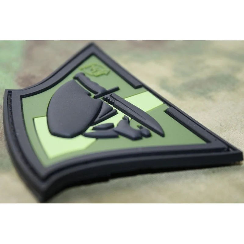 Patch Rebel Skull - OD - Image 2
