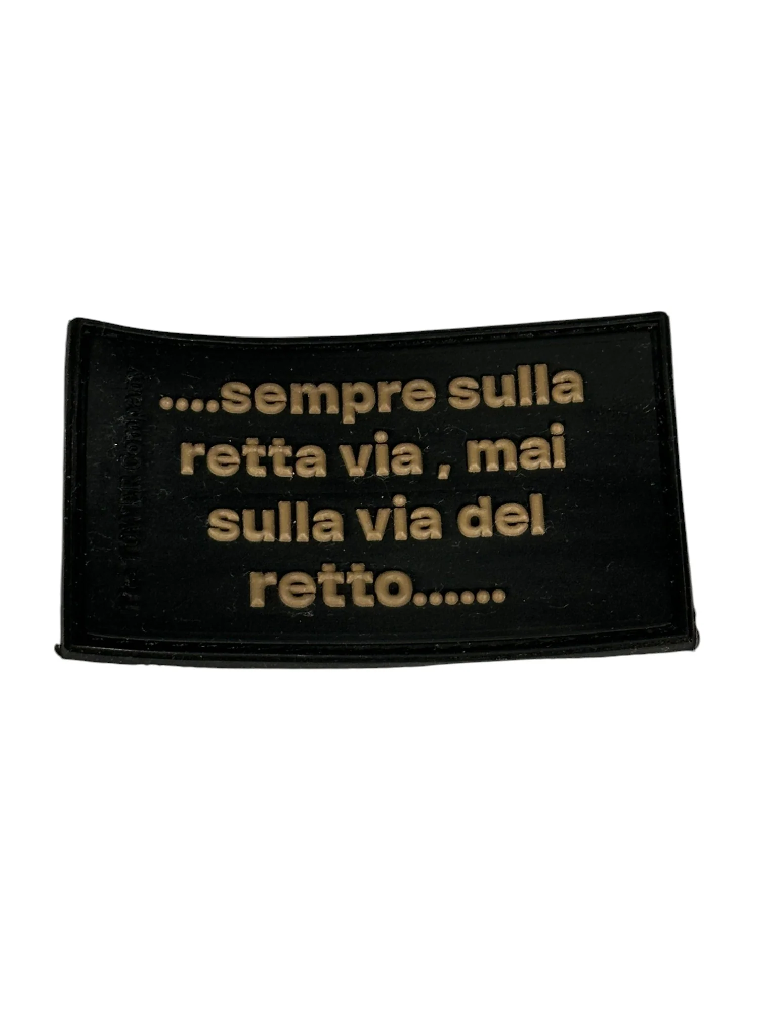 Patch Sempre Sulla Retta Via