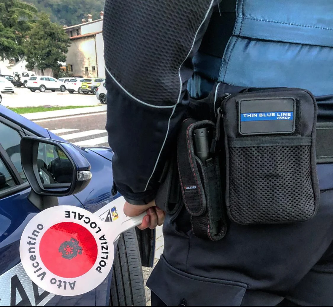 Patch Thin Blue Line Italy - Image 3