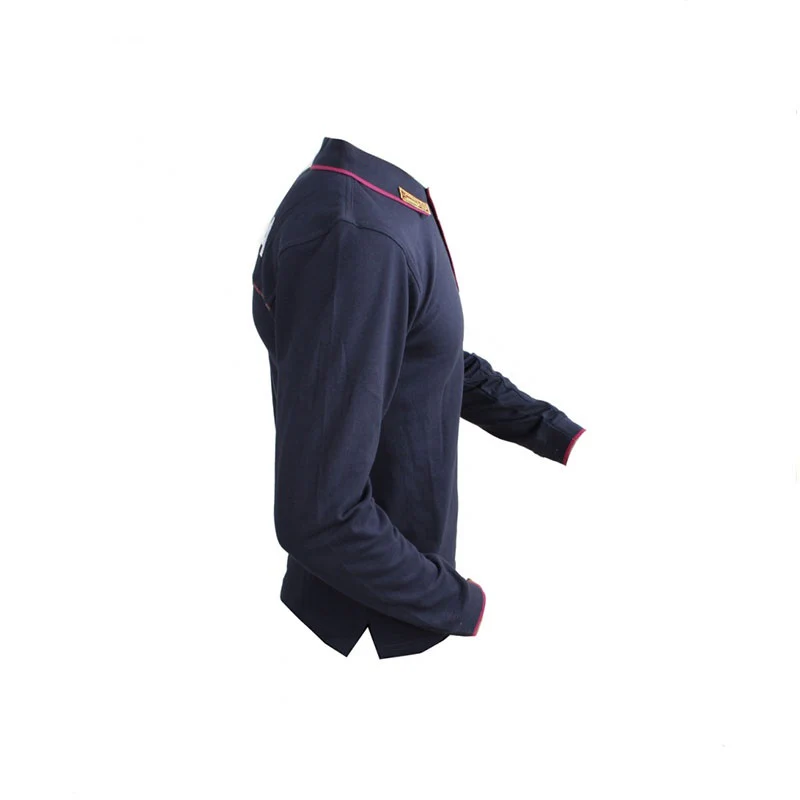 Polo Polizia Di Stato Completa di Ricami con Manica Lunga - Image 3