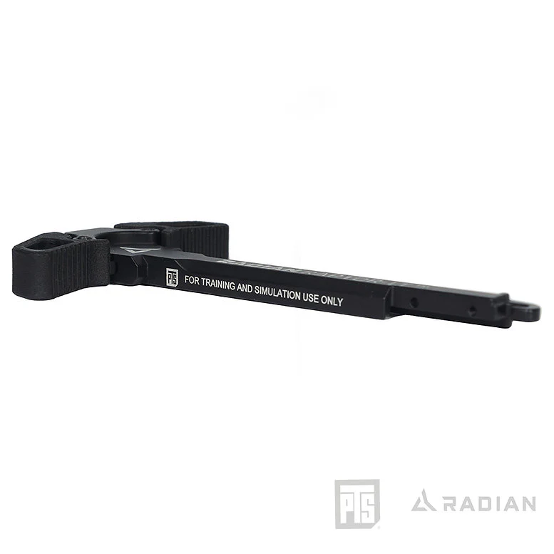 PTS Radian - Raptor-LT Ambidextrous Charging Handle for AEG/ERG - BK - Image 3