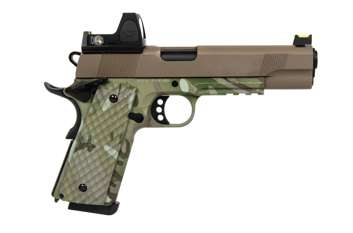 RAVEN MEU Camo Frame / Tan Slide + BDS