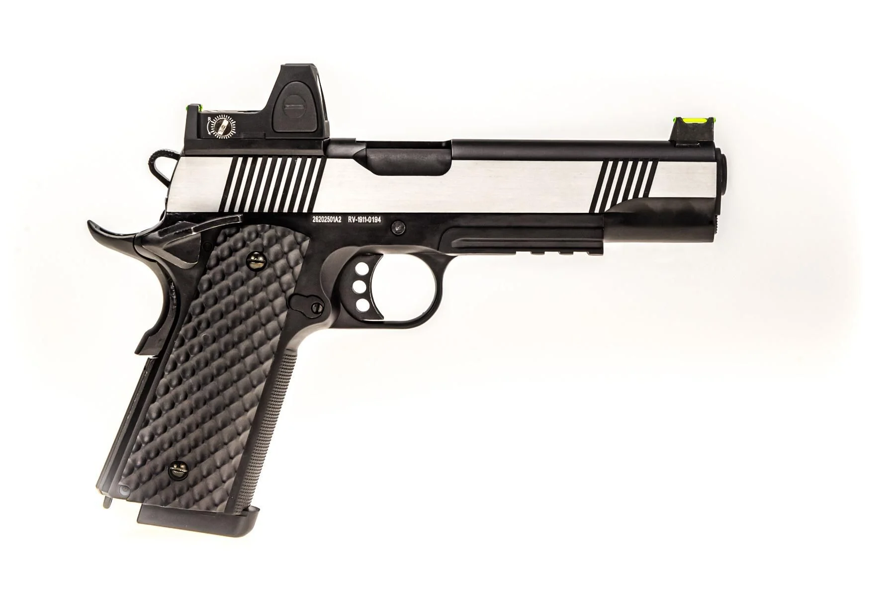 RAVEN MEU RAILED Black/Silver + BDS