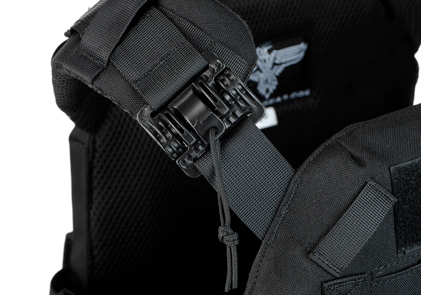 Reaper QRB Plate Carrier - Black - Invader Gear - Image 5
