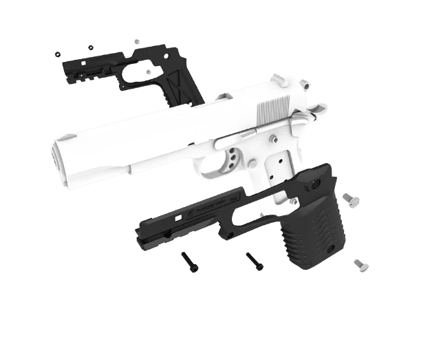 Recover® CC3H Grip and Rail System for the 1911 - Image 3