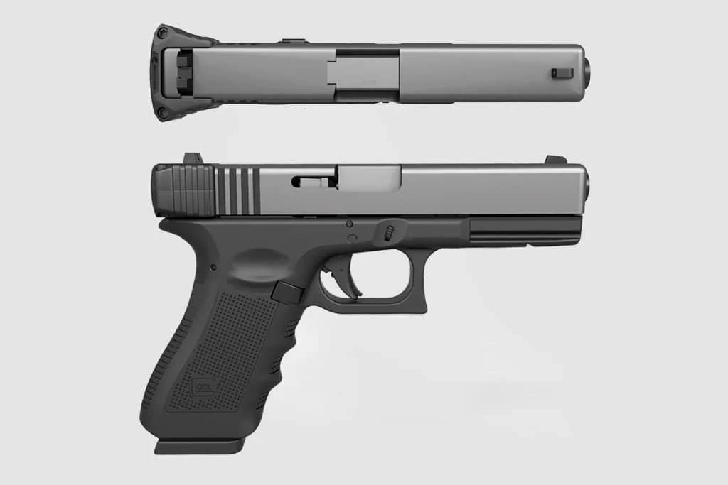 Recover® GCH Charging Handle for the Glock 17/19/22/23/24/26/27/34/35/41/45/47 - Image 2