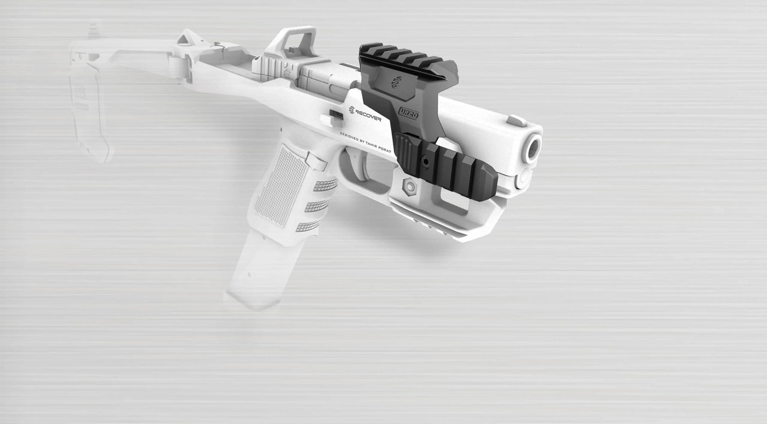 Recover Tactical® Brace Upper Rail – Compatible w/ All Recover Stabilizers - Image 2