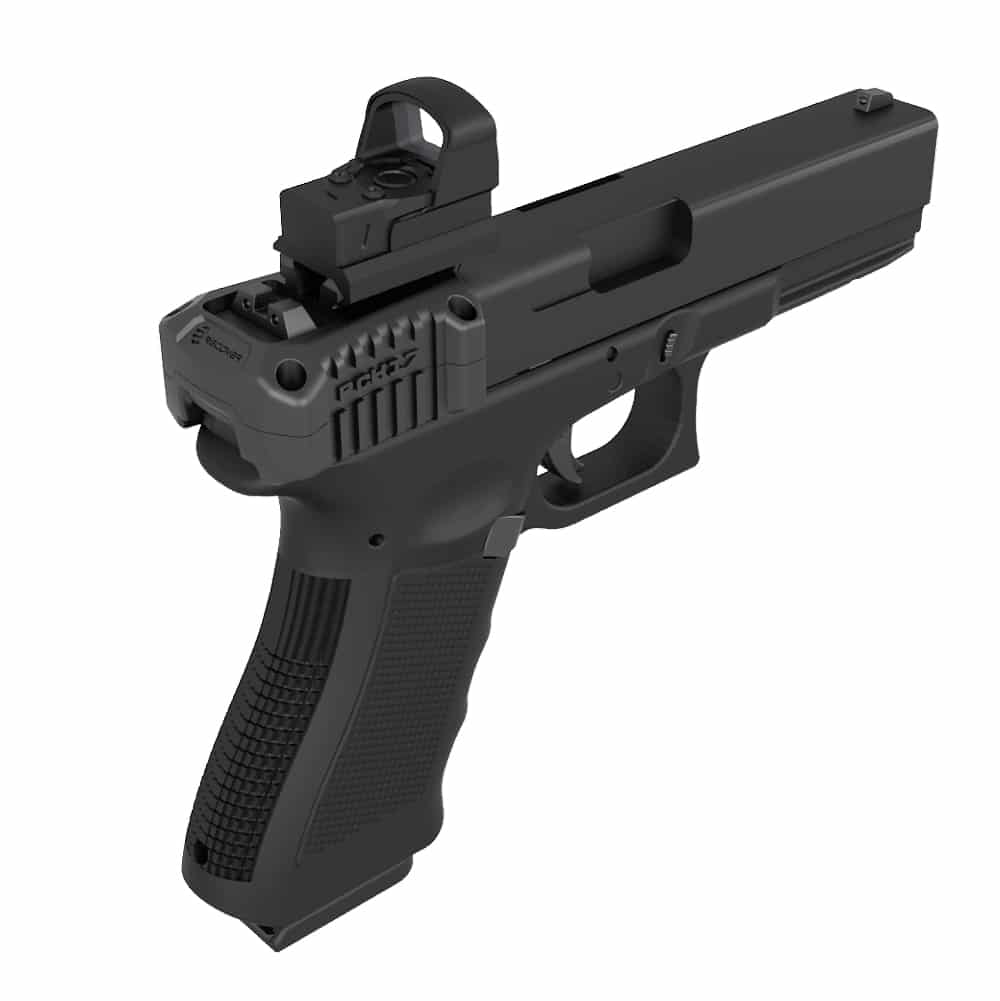 Recover Tactical® PCH Slide Picatinny Rail w/ Charging Handle for all Glock Double Stack 9mm SW40 & 357 Gen 1, 2, 3, & 5 - Image 3