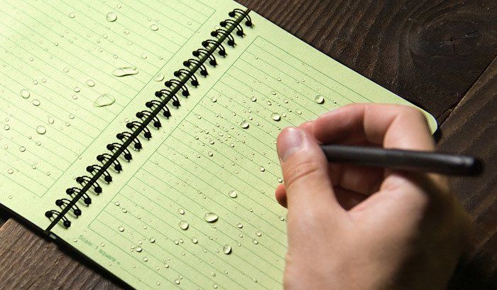 Rite in the Rain - All-Weather Notebook - 4 5/8 x 7" - Olive - Image 4