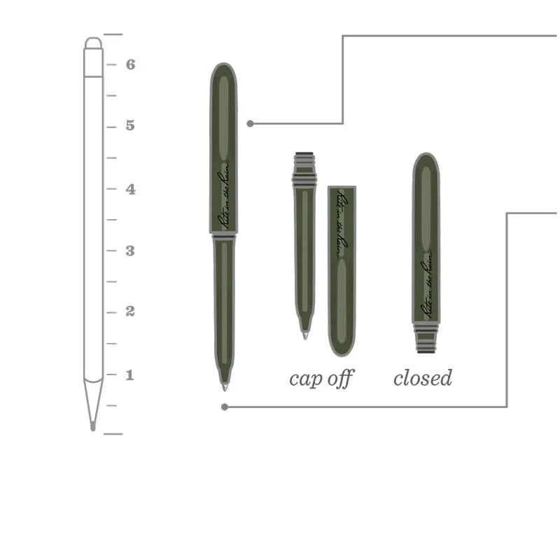 Rite in the Rain - All-Weather Pocket Pen - 2 pcs. - Black ink - Image 4
