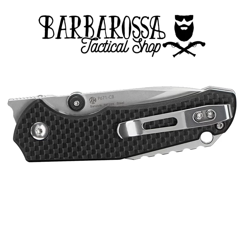 RUIKE - P671-CB High-Performance Foldig Knife - Carbon - Image 3