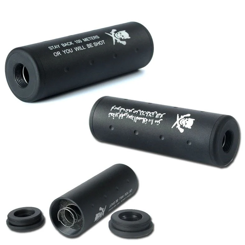 Silenziatore 130x35 - Black