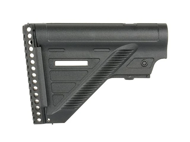 Slim AEG 416/AR15 Rifle Stock - Black [D-DAY] - Image 4