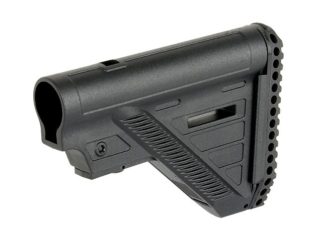 Slim AEG 416/AR15 Rifle Stock - Black [D-DAY] - Image 5