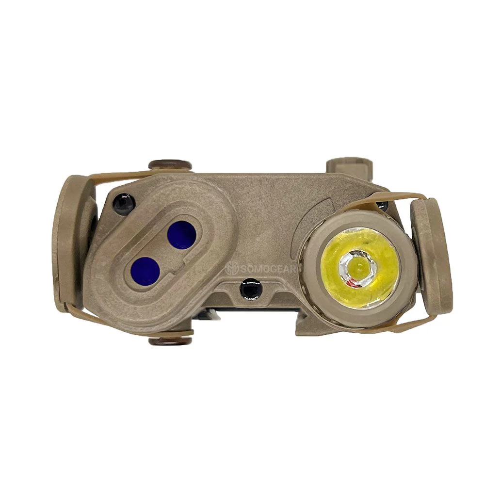 SomoGear PEQ-15 Airsoft Aiming Laser IR Laser Flashlight with PCB - Black/Green - Image 5