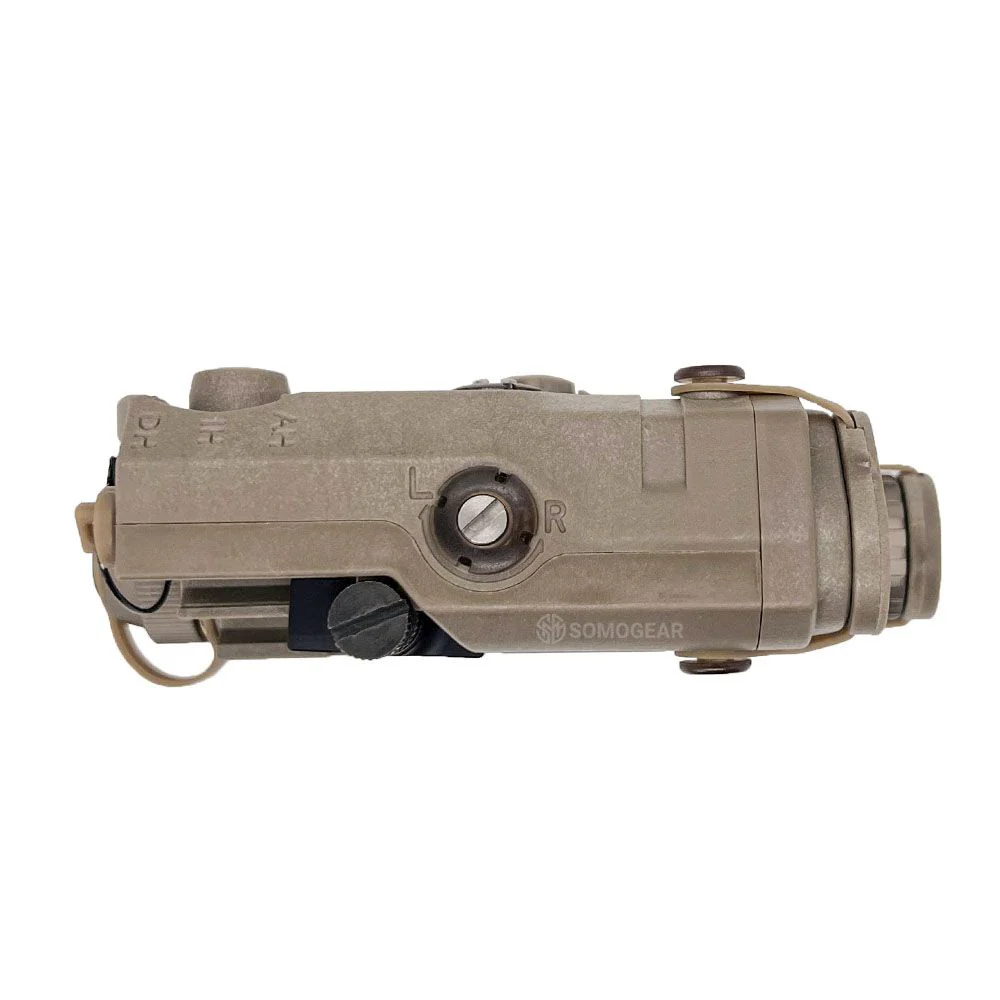 SomoGear PEQ-15 Airsoft Aiming Laser IR Laser Flashlight with PCB - Black/Red - Image 2