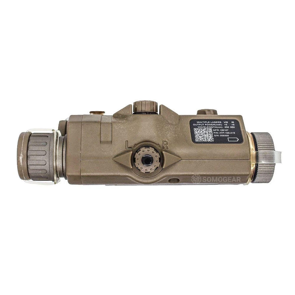 SomoGear PEQ-15 IR Laser Illuminator UHP Full Power with PCB Potting - Black/Red - Image 3