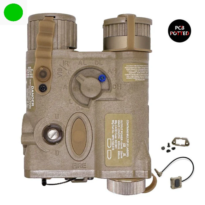 SomoGear PEQ-16 Aiming Laser VCSEL Illuminator - Tan - Image 3